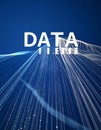 Data Science and Big Data Technology Concept Royalty Free Stock Photo