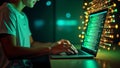 Data science and big data technology . Royalty Free Stock Photo