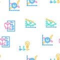 Data Science Innovate Technology Icons Set Vector Royalty Free Stock Photo