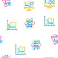 Data Science Innovate Technology Icons Set Vector Royalty Free Stock Photo