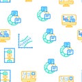 Data Science Innovate Technology Icons Set Vector Royalty Free Stock Photo