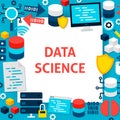 Data Science Paper Template Royalty Free Stock Photo