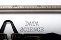 Data science Royalty Free Stock Photo