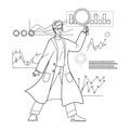 data scientist vector