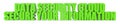 Data Security Cloud Secure Your Information, 3d text