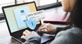 Data Security Digital Intenret Phishing Online Concept