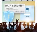 Data Security Digital Intenret Phishing Online Concept Royalty Free Stock Photo