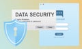 Data Security Digital Internet Phishing Online Concept Royalty Free Stock Photo