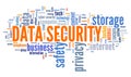 Data security graphics Royalty Free Stock Photo