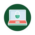 Data security Isolated Vector icon which can easily modify or edit Royalty Free Stock Photo