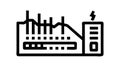 Data Server Rack Networking Equipment Icon, vector design Generative AI Royalty Free Stock Photo
