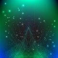 Data sorting abstract vector illustration. background technology