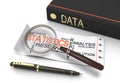 Data statisics Royalty Free Stock Photo