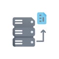 Data Storage Icon for Efficient Solutions