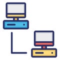 Data storage  Isolated Vector icon easily edit or modify Royalty Free Stock Photo