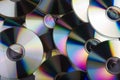 Data storage - multiple CDs overlapping each other