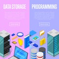 Data storage service and programing posters