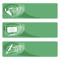 Data tags green