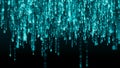 Data technology background. Big data visualization. Flow of data. Information code. Background in a matrix style Royalty Free Stock Photo