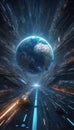 Data Unleashed: QuantumQuotient\'s 3D Frontier. AI generate