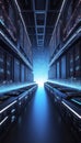 Data Unleashed: QuantumQuotient\'s 3D Spectacle. AI generate