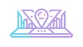 Data Visualization and Analytics Dashboard, vector design Generative AI Royalty Free Stock Photo