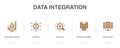 Data Visualization, big data, Analytics Royalty Free Stock Photo