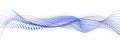 Abstract wave design. Data visualization, Cyberspace, Big data, analytics, Digital era, Information technology Royalty Free Stock Photo