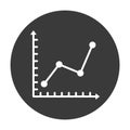 Data Visualization  Glyph Style vector icon which can easily modify or edit Royalty Free Stock Photo