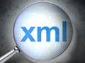 Database concept: Xml with optical glass