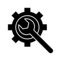 Database configuration Vector icon which can easily modify or edit Royalty Free Stock Photo