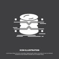 database, data, architecture, infographics, monitoring Icon. glyph vector symbol for UI and UX, website or mobile application Royalty Free Stock Photo