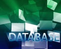 Database data structures Royalty Free Stock Photo