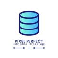 Database gradient fill desktop icon