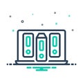 Mix icon for Database, server and hardware