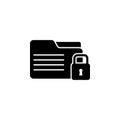 database, information icon. Element of gdpr icon for mobile concept and web apps.Detailed database, information icon can be used Royalty Free Stock Photo