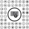 Database lock Icon