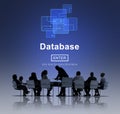 Database Network Technology Enter Concept Royalty Free Stock Photo