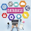 Database Online Technology Connection Concept Royalty Free Stock Photo