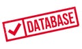 Database rubber stamp