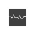 Database, server, semis vector icon. Element of data for mobile concept and web apps illustration. Thin line icon for website Royalty Free Stock Photo