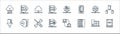 database and servers line icons. linear set. quality vector line set such as ssd disk, server, firewall, filter, network, cloud,