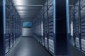 Datacenter Alley Royalty Free Stock Photo