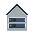 Datacenter Icon Royalty Free Stock Photo