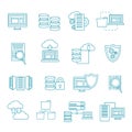 Datacenter Icon Set