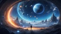 DataEclipse Frontier: QuantumQuotient\'s Tomorrow Unveiled. AI generate