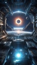 DataEclipse Odyssey: QuantumQuotient\'s Tomorrow Trail. AI generate