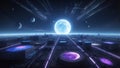 DataEclipse Unveiled: QuantumQuotient\'s Tomorrow Expedition. AI generate