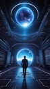 DataEclipse Unveiled: QuantumQuotient\'s Tomorrow Frontier. AI generate