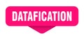 datafication sticker. datafication sign on transparent background Royalty Free Stock Photo
